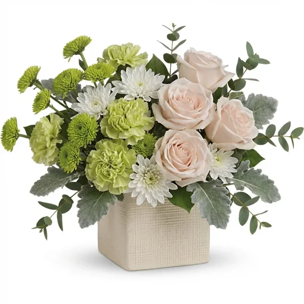 Shimmering Garden Blooms