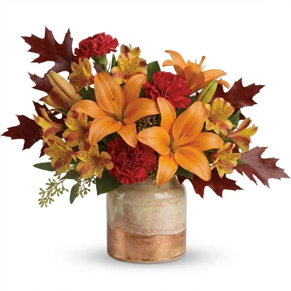 Rosy Autumn Whisper Bouquet